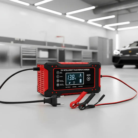 Cargador Reparador De Baterías Para Auto