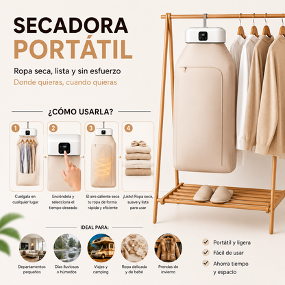 Secadora de Ropa Portátil